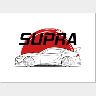 GR Supra JDM Posters and Art